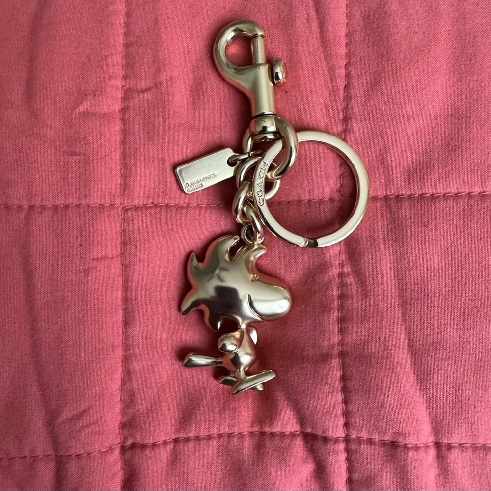 Coach x Peanuts Woodstock Keychain